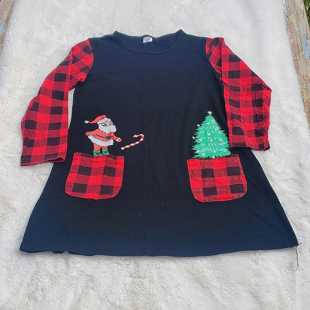 Cute Christmas dress size 8/9 yrs old